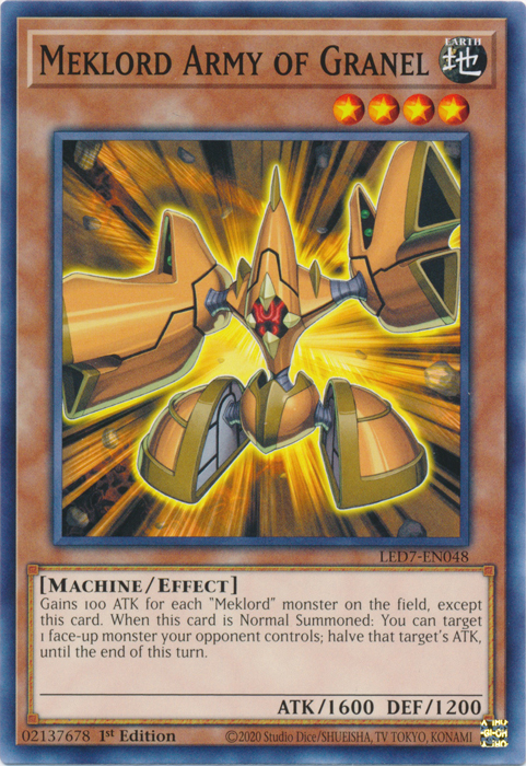 Meklord Army of Granel [LED7-EN048] Common | Mega City Incorporated