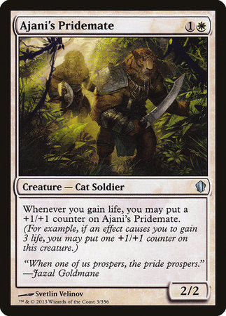 Ajani's Pridemate [Commander 2013] | Mega City Incorporated