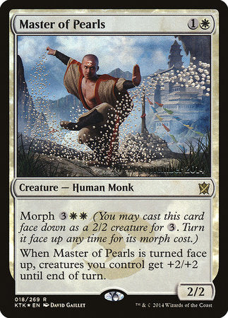 Master of Pearls [Khans of Tarkir Promos] | Mega City Incorporated