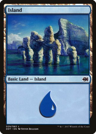 Island (29) [Duel Decks: Merfolk vs. Goblins] | Mega City Incorporated