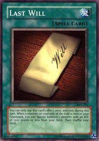 Last Will [SYE-031] Common | Mega City Incorporated
