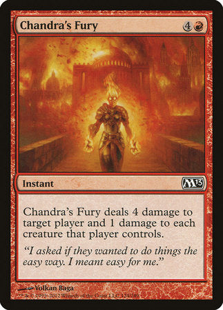 Chandra's Fury [Magic 2013] | Mega City Incorporated