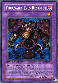 Thousand-Eyes Restrict [MC1-EN004] Secret Rare | Mega City Incorporated