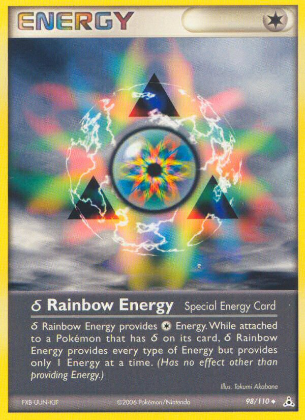 Rainbow Energy (98/110) (Delta Species) [EX: Holon Phantoms] | Mega City Incorporated