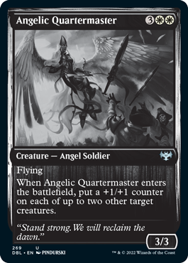 Angelic Quartermaster [Innistrad: Double Feature] | Mega City Incorporated