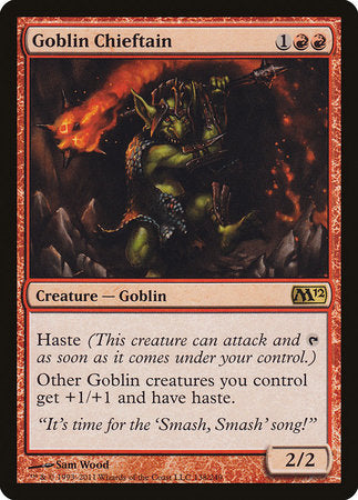 Goblin Chieftain [Magic 2012] | Mega City Incorporated