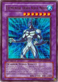 Elemental Hero Aqua Neos [POTD-EN031] Ultra Rare | Mega City Incorporated