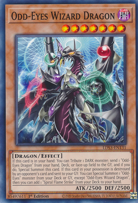 Odd-Eyes Wizard Dragon [LDS3-EN131] Common | Mega City Incorporated