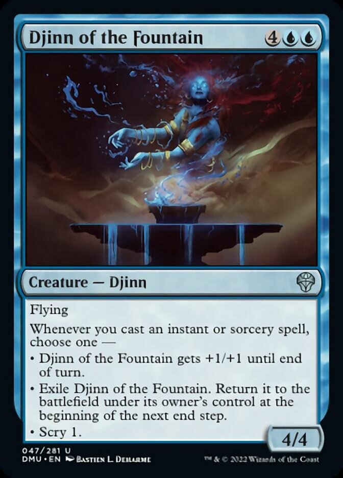 Djinn of the Fountain [Dominaria United] | Mega City Incorporated