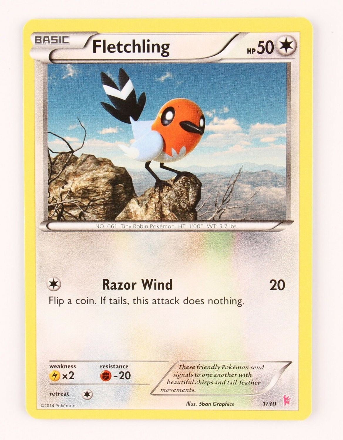 Fletchling (1/30) [XY: Trainer Kit - Sylveon] | Mega City Incorporated