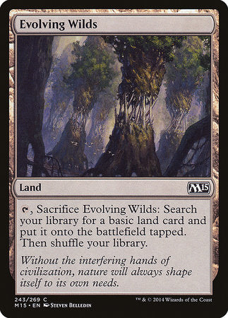 Evolving Wilds [Magic 2015] | Mega City Incorporated