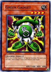 Green Gadget [SD10-EN006] Common | Mega City Incorporated