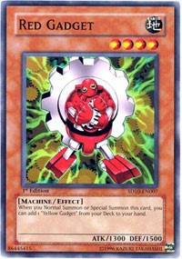 Red Gadget [SD10-EN007] Common | Mega City Incorporated
