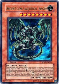 Ancient Gear Gadjiltron Dragon [SD10-EN001] Ultra Rare | Mega City Incorporated