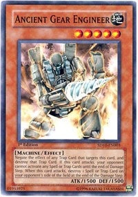 Ancient Gear Engineer [SD10-EN003] Common | Mega City Incorporated