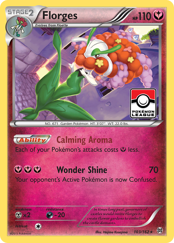 Florges (103/162) [XY: BREAKthrough] | Mega City Incorporated