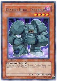 Destiny Hero - Defender [DP05-EN006] Rare | Mega City Incorporated