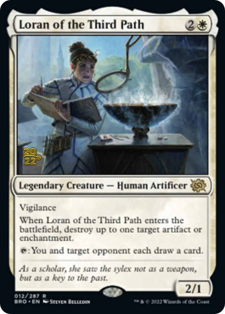 Loran of the Third Path [The Brothers' War: Prerelease Promos] | Mega City Incorporated
