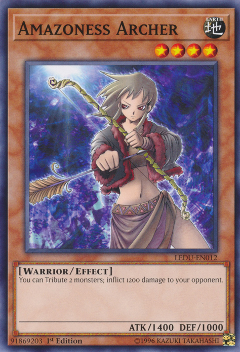 Amazoness Archer [LEDU-EN012] Common | Mega City Incorporated
