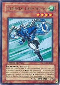 Elemental Hero Stratos [JUMP-EN012] Ultra Rare | Mega City Incorporated