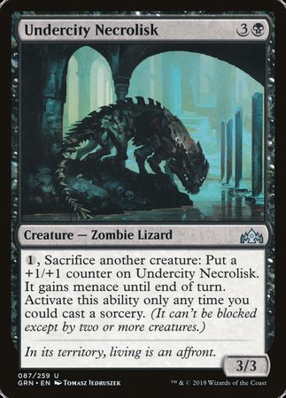 Undercity Necrolisk [Guilds of Ravnica] | Mega City Incorporated