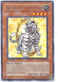 Crystal Beast Topaz Tiger [FOTB-EN004] Rare | Mega City Incorporated