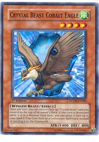 Crystal Beast Cobalt Eagle [FOTB-EN006] Common | Mega City Incorporated