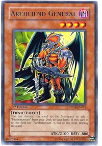 Archfiend General [FOTB-EN019] Rare | Mega City Incorporated