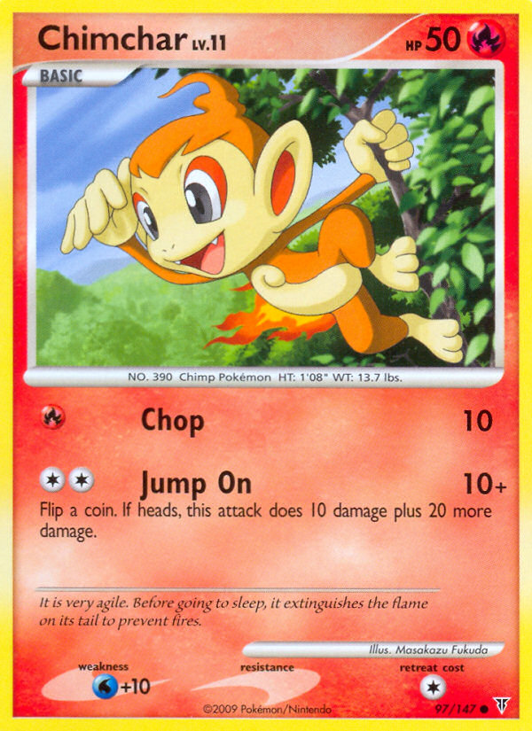 Chimchar (97/147) [Platinum: Supreme Victors] | Mega City Incorporated