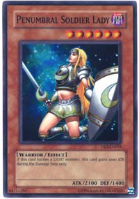 Penumbral Soldier Lady [DR3-EN033] Super Rare | Mega City Incorporated