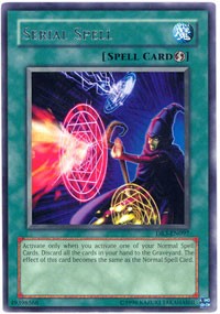 Serial Spell [DR3-EN097] Rare | Mega City Incorporated