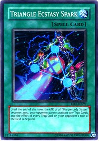 Triangle Ecstasy Spark [DR3-EN099] Super Rare | Mega City Incorporated