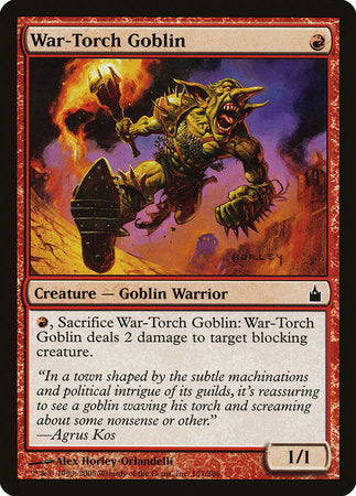 War-Torch Goblin [Ravnica: City of Guilds] | Mega City Incorporated