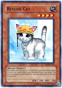 Rescue Cat [DR3-EN153] Common | Mega City Incorporated