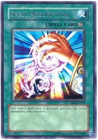 Spell Absorption [DR3-EN159] Rare | Mega City Incorporated