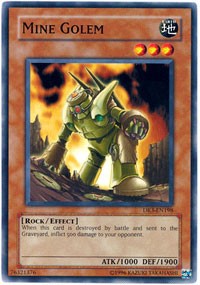 Mine Golem [DR3-EN198] Common | Mega City Incorporated