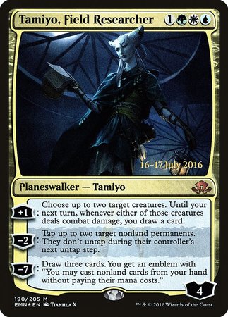 Tamiyo, Field Researcher [Eldritch Moon Promos] | Mega City Incorporated