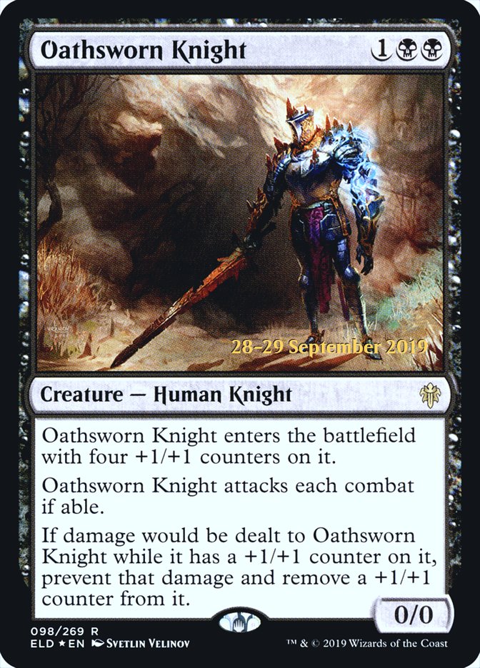 Oathsworn Knight  [Throne of Eldraine Prerelease Promos] | Mega City Incorporated