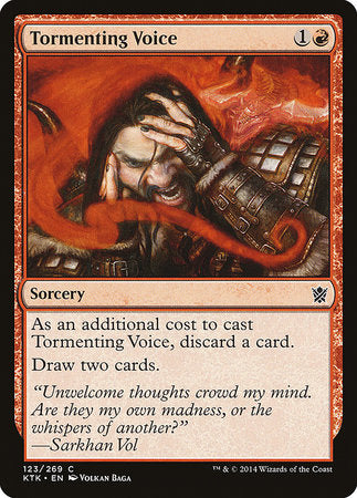 Tormenting Voice [Khans of Tarkir] | Mega City Incorporated