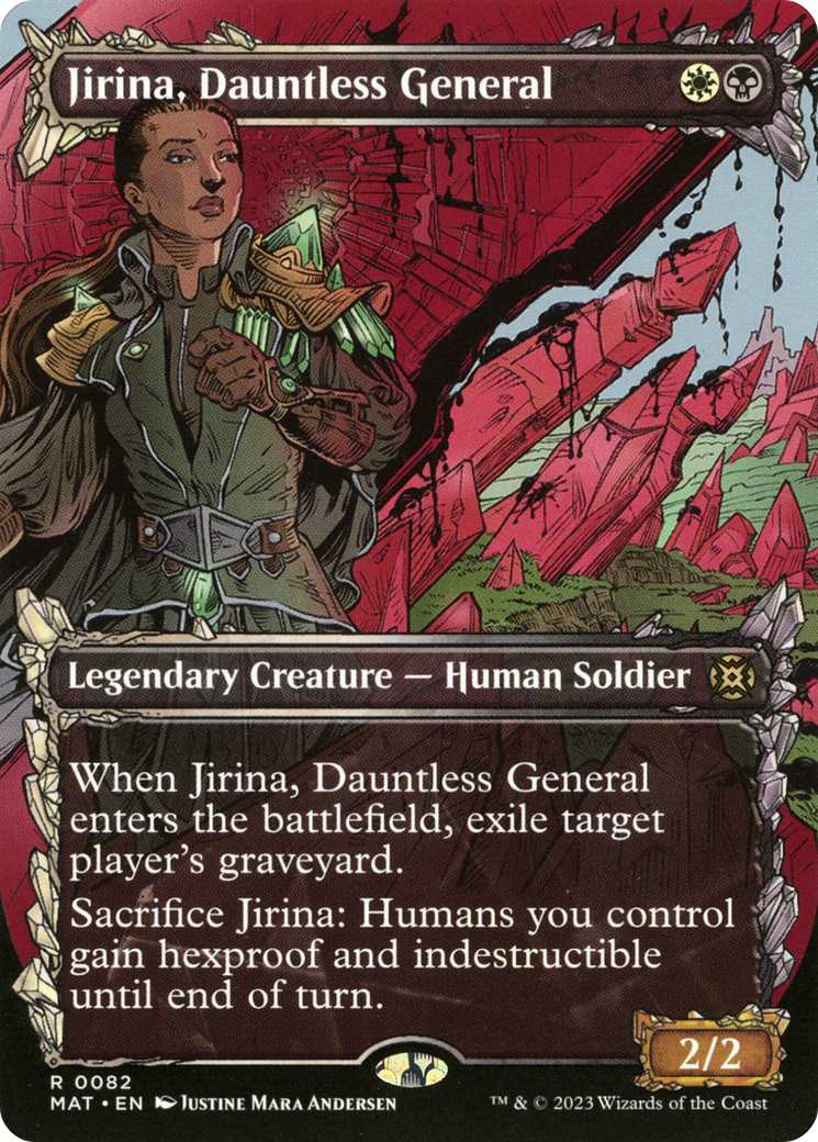 Jirina, Dauntless General (Showcase) [March of the Machine: The Aftermath] | Mega City Incorporated