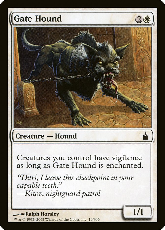 Gate Hound [Ravnica: City of Guilds] | Mega City Incorporated