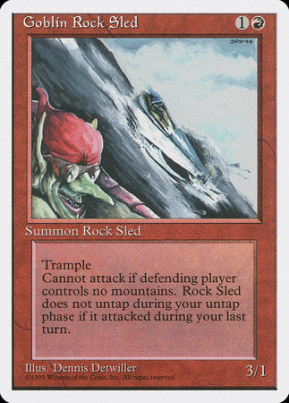 Goblin Rock Sled [Fourth Edition] | Mega City Incorporated