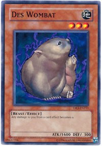 Des Wombat [DR3-EN211] Common | Mega City Incorporated