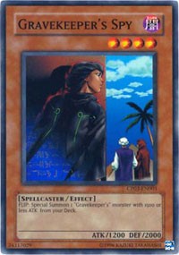 Gravekeeper's Spy [CP03-EN003] Super Rare | Mega City Incorporated
