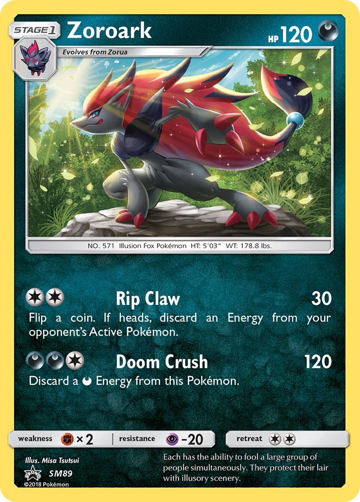 Zoroark (SM89) [Sun & Moon: Black Star Promos] | Mega City Incorporated