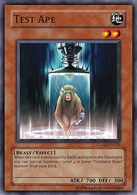 Test Ape [GLAS-EN025] Common | Mega City Incorporated