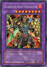 Gladiator Beast Heraklinos [GLAS-EN044] Secret Rare | Mega City Incorporated