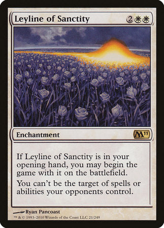 Leyline of Sanctity [Magic 2011] | Mega City Incorporated