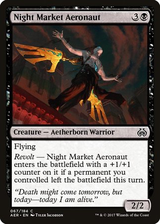 Night Market Aeronaut [Aether Revolt] | Mega City Incorporated