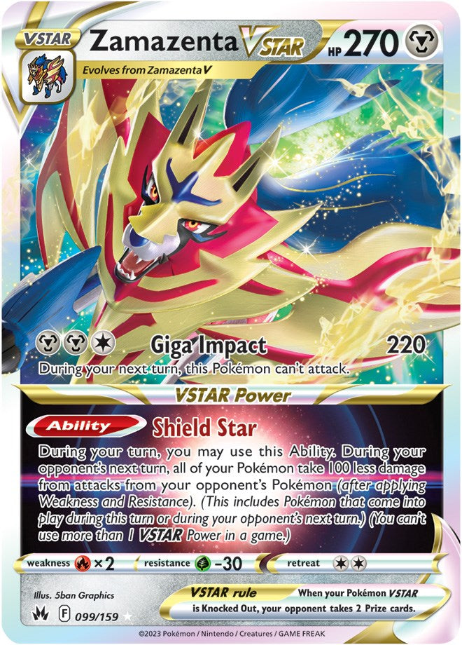 Zamazenta VSTAR (099/159) [Sword & Shield: Crown Zenith] | Mega City Incorporated